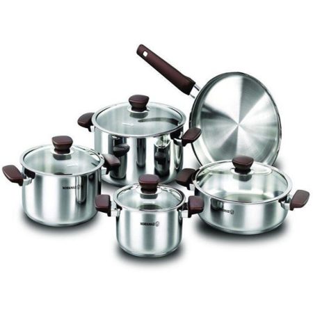 Batterie De Cuisine Inox 18/10 Korkmaz