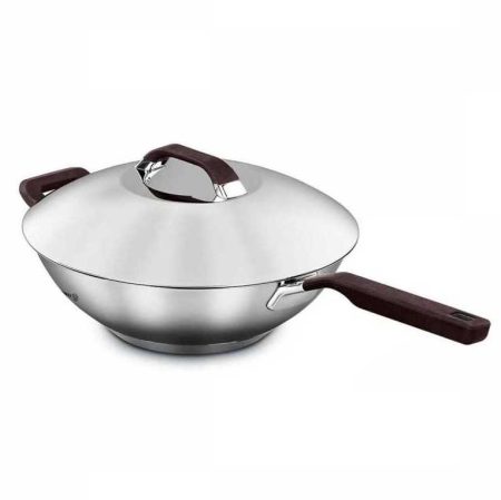 Wok Frying Pan Korkmaz Inox 18/10